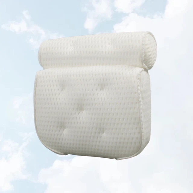 Tela para el hogar almohada de spa de secado rápido 4D sin cojín de bañera