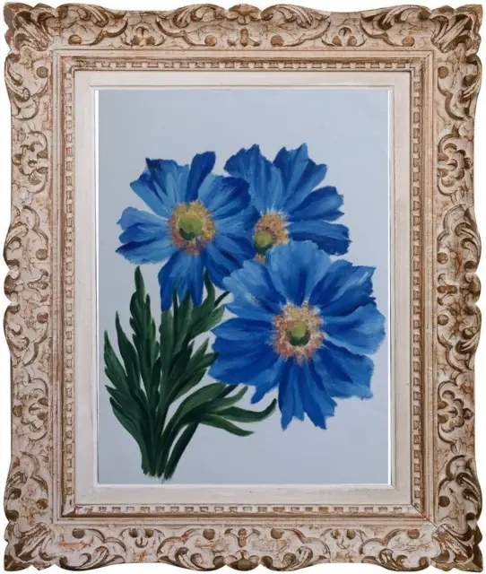Suzanne Provot (1931-2022) Superbe Peinture Bouquet de fleurs Huile (23)