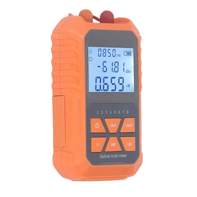 Localizzatore guasti visivi 15 km con interfaccia universale ottica VFL ricaricabile