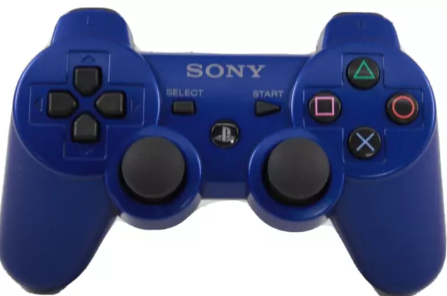 Official Playstation 3 Controller Dualshock3 Ps3 Wireless Controller -Blue