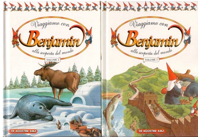 VIAGGIAMO CON BENJAMIN Alla scoperta del mondo Lotto Vol. 2/3 Ed. De