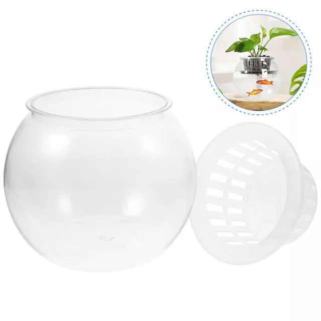 Unbreakable Fish Tank Transparent Fish Tank Round Fish Bowl Aquarium Tank