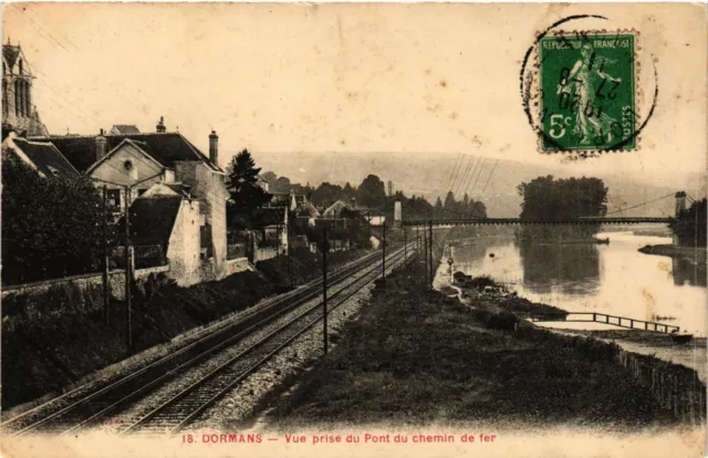 CPA DORMANS - Vue prise du Pont (364206)