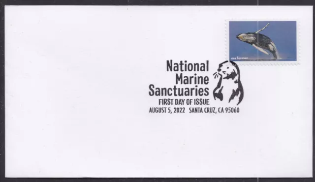 US 5713c National Marine Sanctuaries Humpback Whale BWP FDC 2022