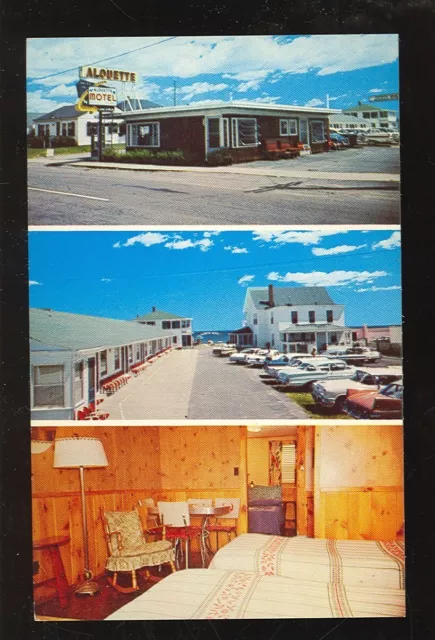 OLD ORCHARD BEACH, Maine, Alouette Motel (OmiscME276 $5.99 - PicClick