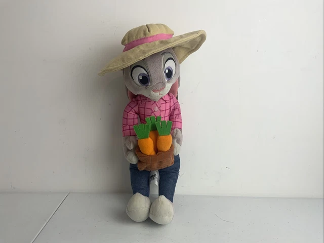 DISNEY STORE 15 PLUSH ZOOTOPIA JUDY HOPPS RABBIT FARMER W CARROTS 19 disney-store-15-plush-zootopia-judy-hopps-rabbit-farmer-w-carrots-19