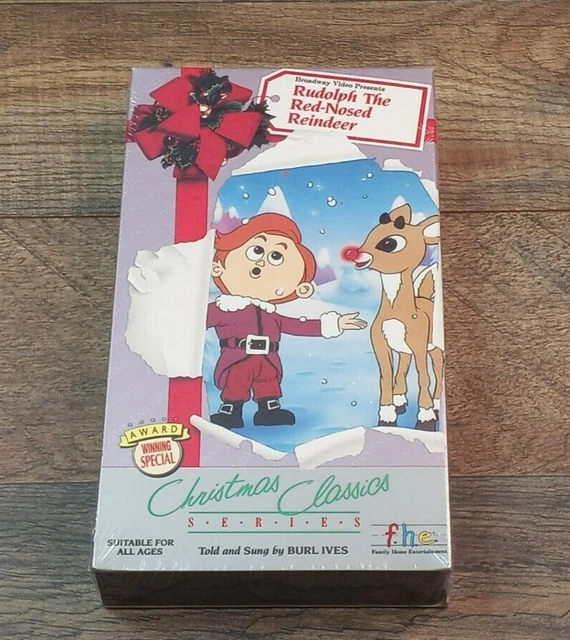 RUDOLPH THE RED-NOSED Reindeer * Christmas Classics Series VHS New ...