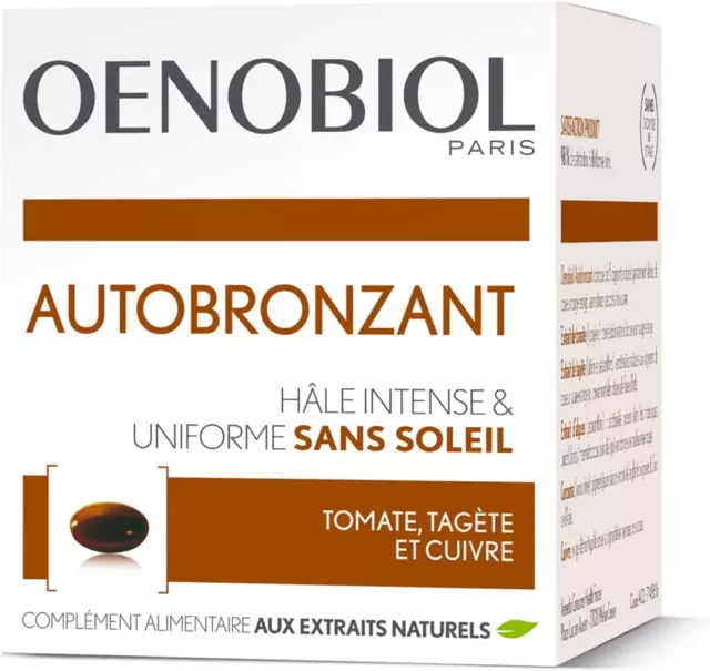 OENOBIOL - Compléments Alimentaires - Autobronzant - Visage Et Corps - Programme