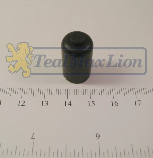 Bouchon obturation silicone noir 4mm - SARL FLEXEO