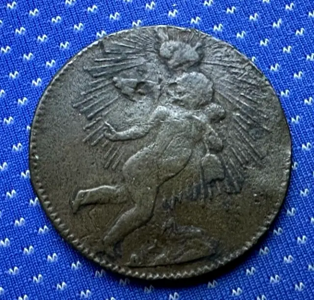 1853 Mexican States 1/4 Real Coin  Quarto / Quartilla  VERY RARE DATE #ZA114