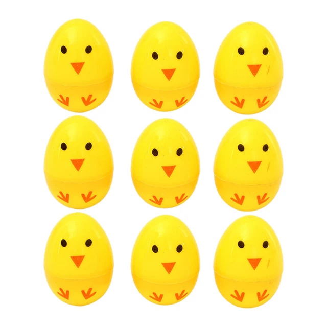 24 pz uova di plastica colorate simulazione forniture feste di Pasqua