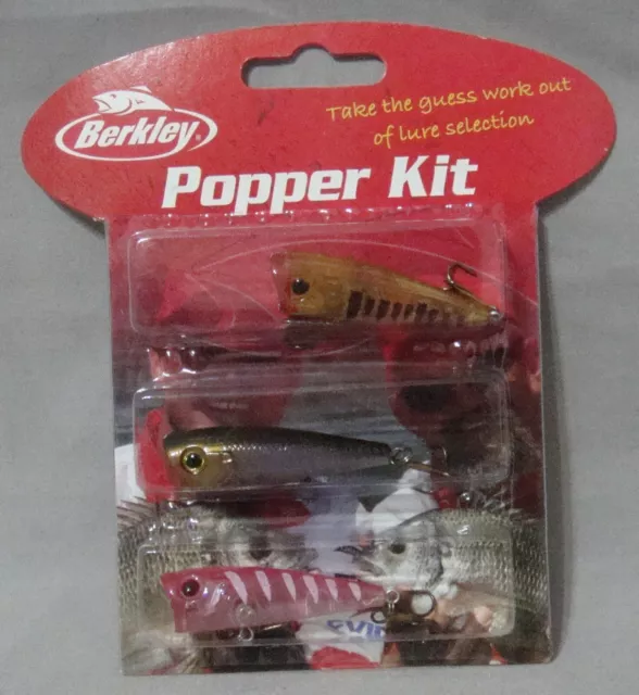 Berkley Popper Kit Lure Pack - New in packaging *Free Postage*