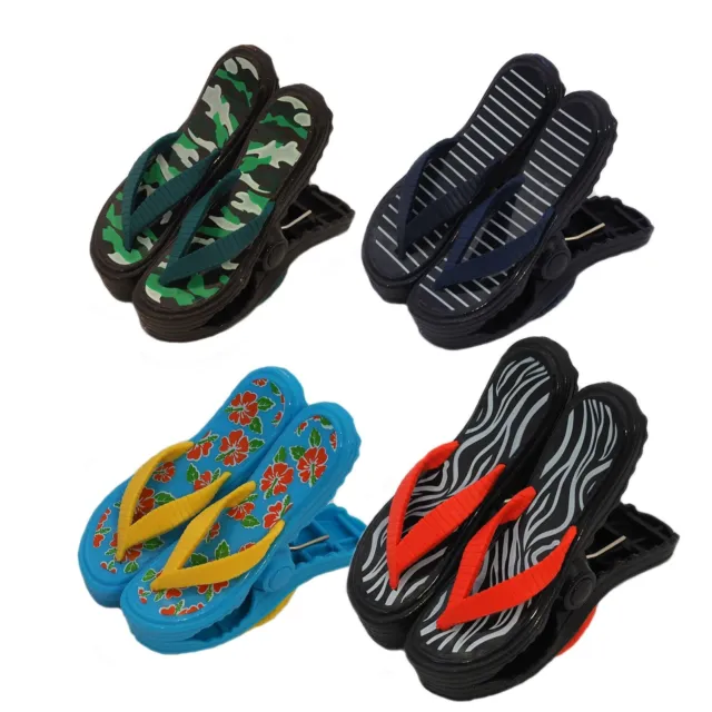 Sun bed Sandal Flip Flop Towel Clips - Holiday cruise beach UK BASED FREE POST