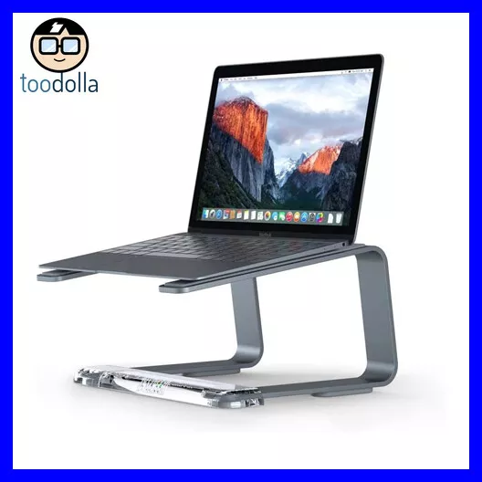 GRIFFIN Elevator Aluminium Laptop/Notebook/MacBook Desktop Stand, Space Grey