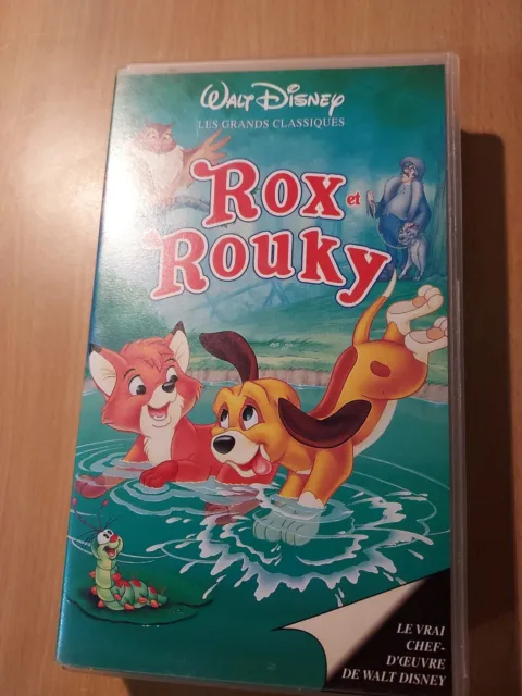 ROX ET ROUKY WALT DISNEY / cassette video VHS SECAM