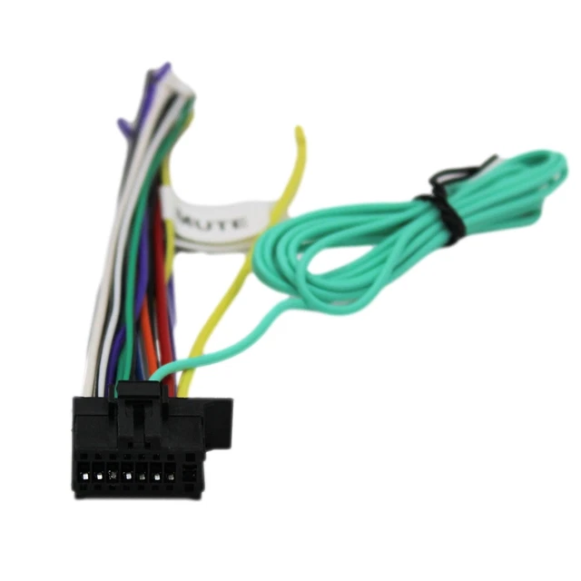 Wire Harness For Pioneer AVH-3300NEX AVH3300NEX – 16-Pin Replacement Harness, Free Fast Shipping