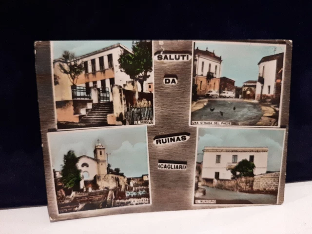 Cartolina Di Ruinas Cagliari