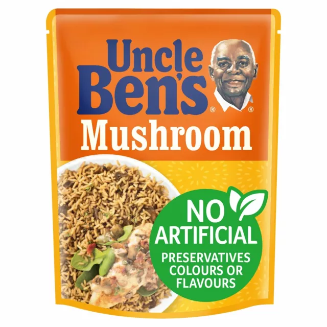 Uncle Ben's Special Riz aux champignons - 250 g - Lot de 2