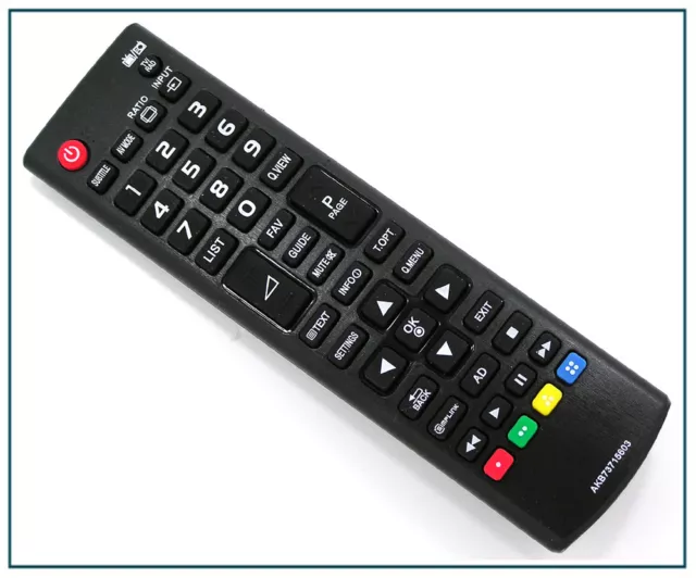 Ersatz Fernbedienung für LG AKB73715603 LCD LED TV Fernseher Remote Control Neu