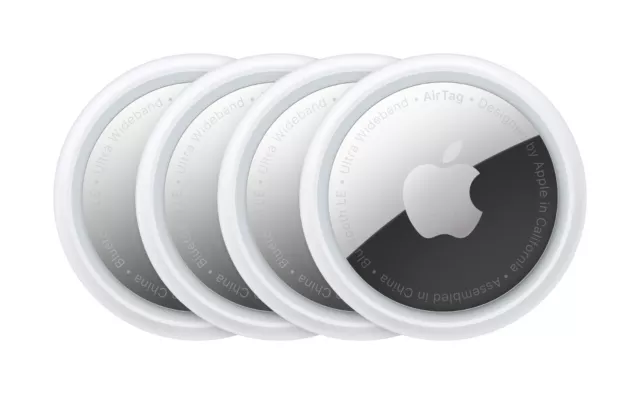 Brand New Apple AirTag - White 4 Pack Genuine Australian Stock