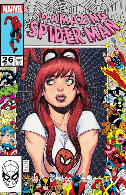 Amazing Spider-Man #26 Adams Mary Jane Frame Exclusive Kamala Khan Ms Marvel Key