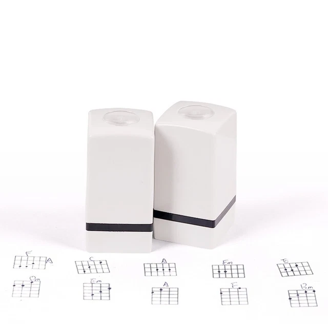 Klare tragbare Akkorde Stempel 1 Stck. Musiklehrer Schüler Geschenk Gummi 6,2 x 3 cm