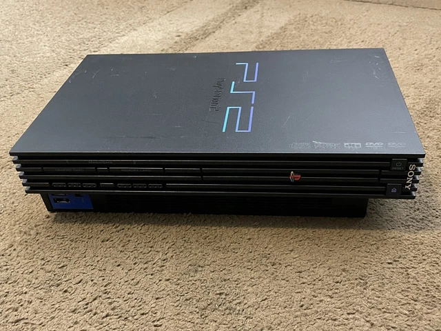 black sony playstation 2