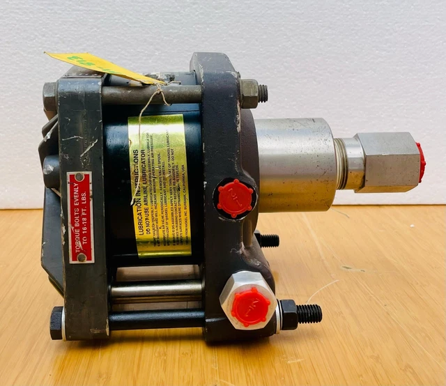HASKEL ASF-B10 AIR Driven Fluid/ Liquid Pump 10:1 Ratio 1600 PSI 1.5 HP ...