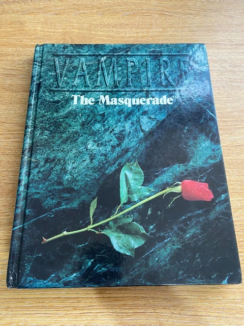 VAMPIRE: THE MASQUERADE 2nd Edition Core Rulebook White Wolf WW 2002