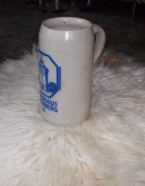 1-Liter-Maßkrug Aus Glas Mit Löwen-Wappen & Gravur – Personalisierbar Mit Name & Geburtsjahr, Perfekt Als Geschenk