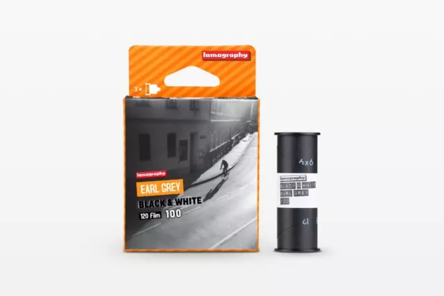 Lomography Earl Grey B&W 120 ISO 100 3er-Pack