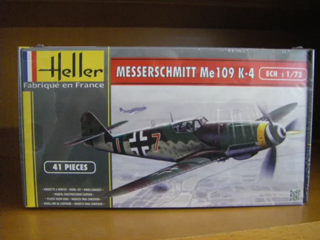 1/72 kit Heller Messerschmitt Me.109K-4 - NEUF sous blister - Ref 80229
