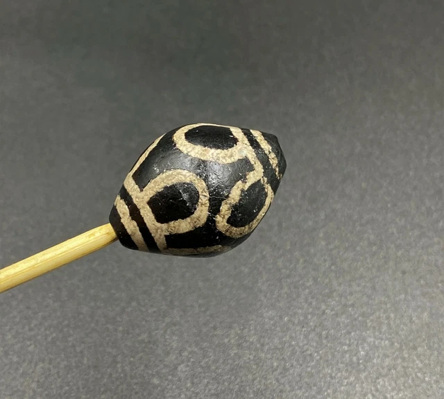 Phum Dzi Pyu Culture Old Antique South East Asian Jewelry Necklace Antique Bead