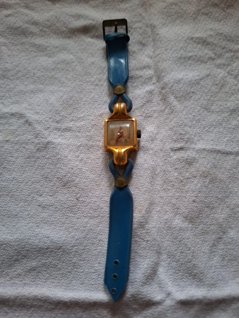 Lot De 3 Montres Jouets Anciennes - Années 1940/1950 - Tôle Et Plastique - Fond De Stock