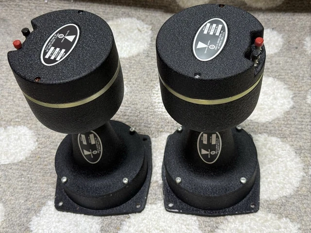 PAIR OF VINTAGE JBL LE175 HF Driver with H91 Horn Excellent