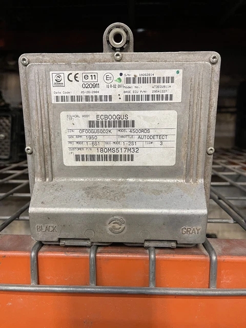 Allison Tcm Tcu Wt3Ecu911A 29541227 4500Rds 180Ms517M32