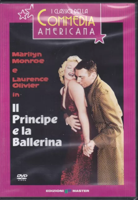 Dvd IL PRINCIPE E LA BALLERINA con Marilyin Monroe nuovo 1957