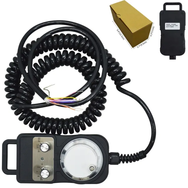 5V Universal CNC Handwheel Handheld Pulse Encoder Generator Handy Wheel Pulser