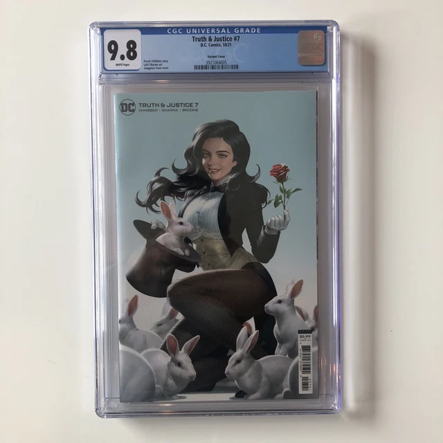 Truth & Justice #7 CGC 9.8 Junggeun Yoon variant ZATANNA