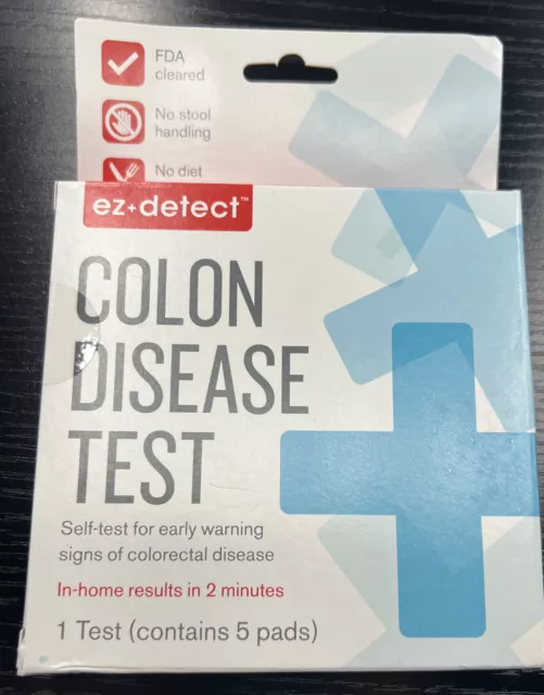 Kit de autoprueba de enfermedad de colon EZ Detect para enfermedad colorrectal 5 almohadillas de prueba Ex10/25