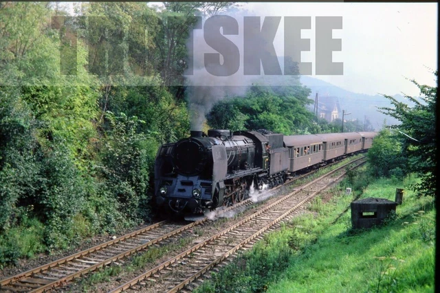 35 MM SLIDE PKP Polen Eisenbahnen Dampfloco Pt47 74 Bardo Slaskie 1984