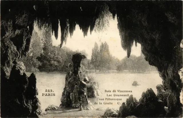 CPA PARIS 12e Bois de VINCENNES. Lac Daumesnil ed. C.M (577187)