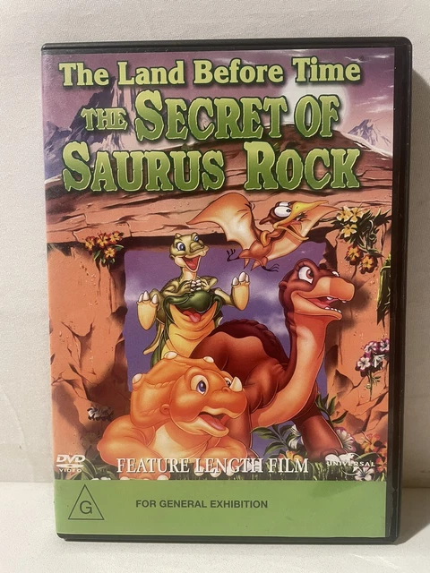 THE LAND BEFORE Time - The Secret Of Saurus Rock VI: Vol 6 (DVD, 1998 ...