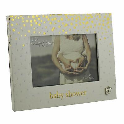 Baby Shower Regalo cornice foto PUNTINI IN ORO 6" x 4" foto CG1198