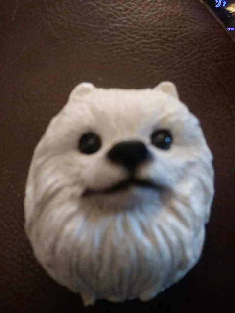 Miniature American Eskimo (Spitz) Resin Magnet