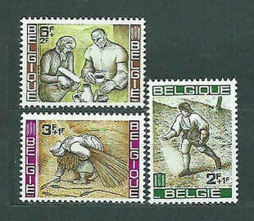 Timbres de la Belgique surchargés. Neuf**