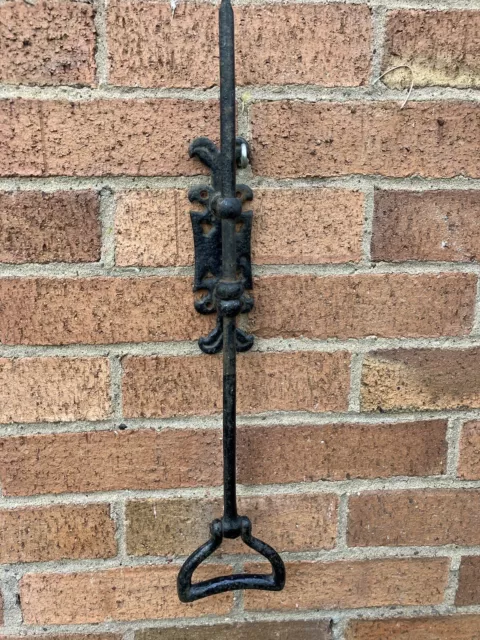 Cast Iron Door Bell Pull In Victorian Style