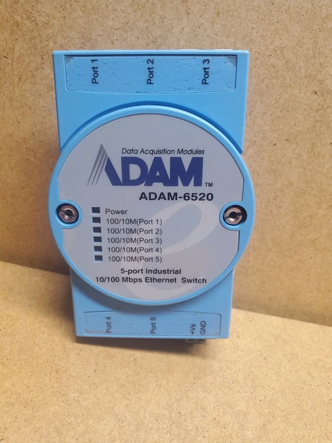 Advantech Adam-6520 Industrial 5-Port Ethernet Switch