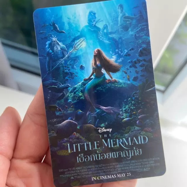 THE LITTLE MERMAID Arial Ticket Movie Collectible Theater Cinemas