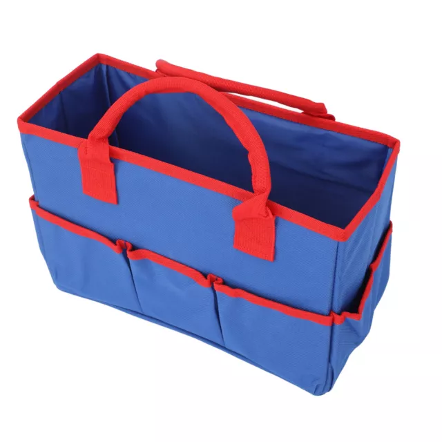 Large Capacity Multi Pockets Foldable Teacher Stationery Bag With 2